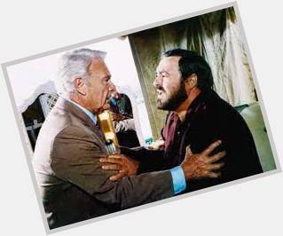 Happy heavenly birthday to Luciano Pavarotti, seen here with Eddie Albert in MGM\s Yes, Giorgio (1982). 