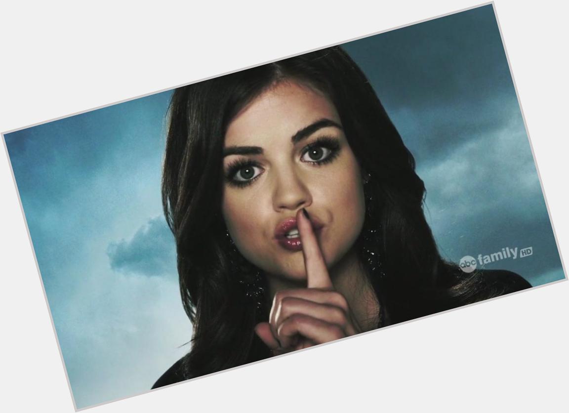  happy birthday, just think if Lucy Hale had not been born, we wouldn\t know her as Aria.... 