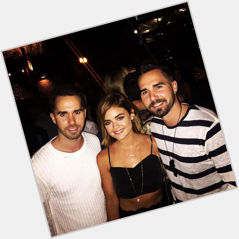 Lucy Hale en IG:\"Happy birthday to my favorites twins. I love you both more than you can imagine!  