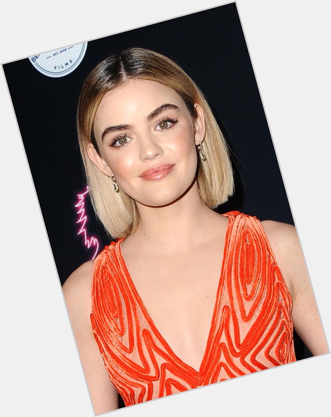 Happy Birthday to the very cute Lucy Hale. I prefer taller women but she is a cutie. 