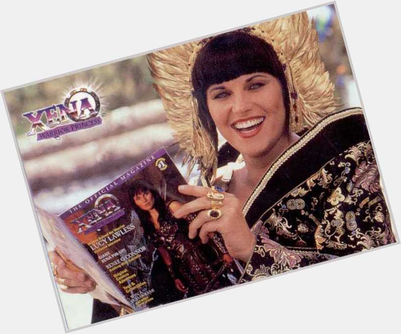 What do you get for the woman who has everything? Happy Birthday Lucy Lawless! 