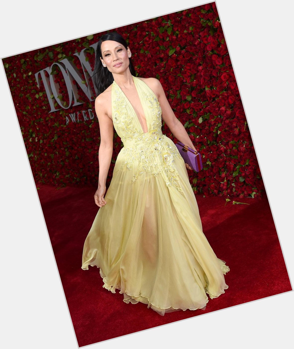 She looks great!!! Happy 50th Birthday to Lucy Liu 