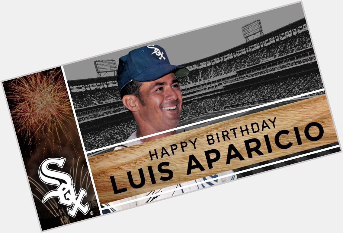Happy birthday Luis Aparicio! What would you say to him if you could? message and let us know. 