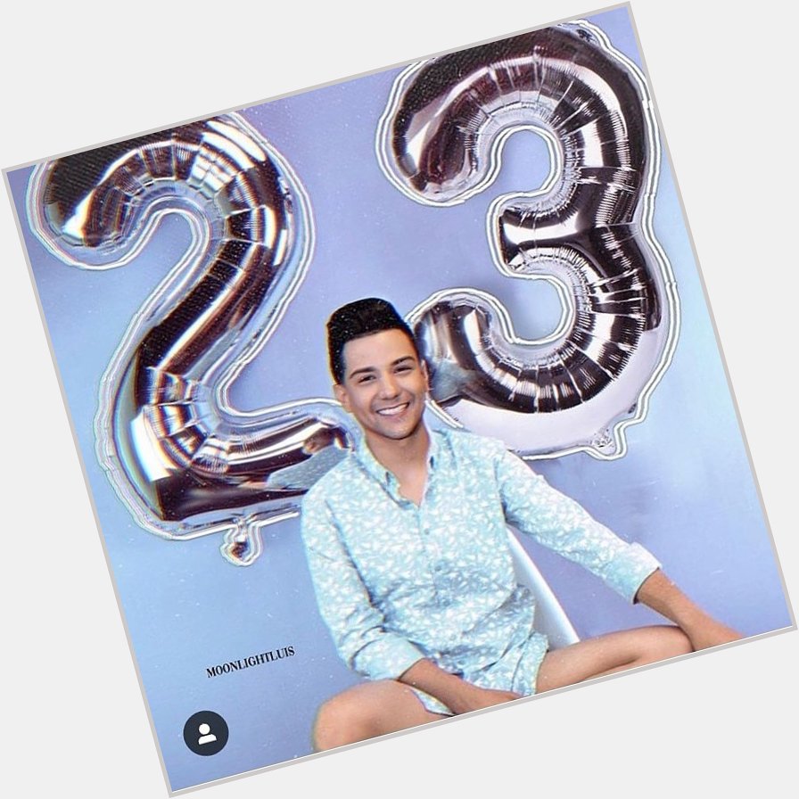 Happy birthday luis coronel I love you so much you are my best singer or ever to all my heart     