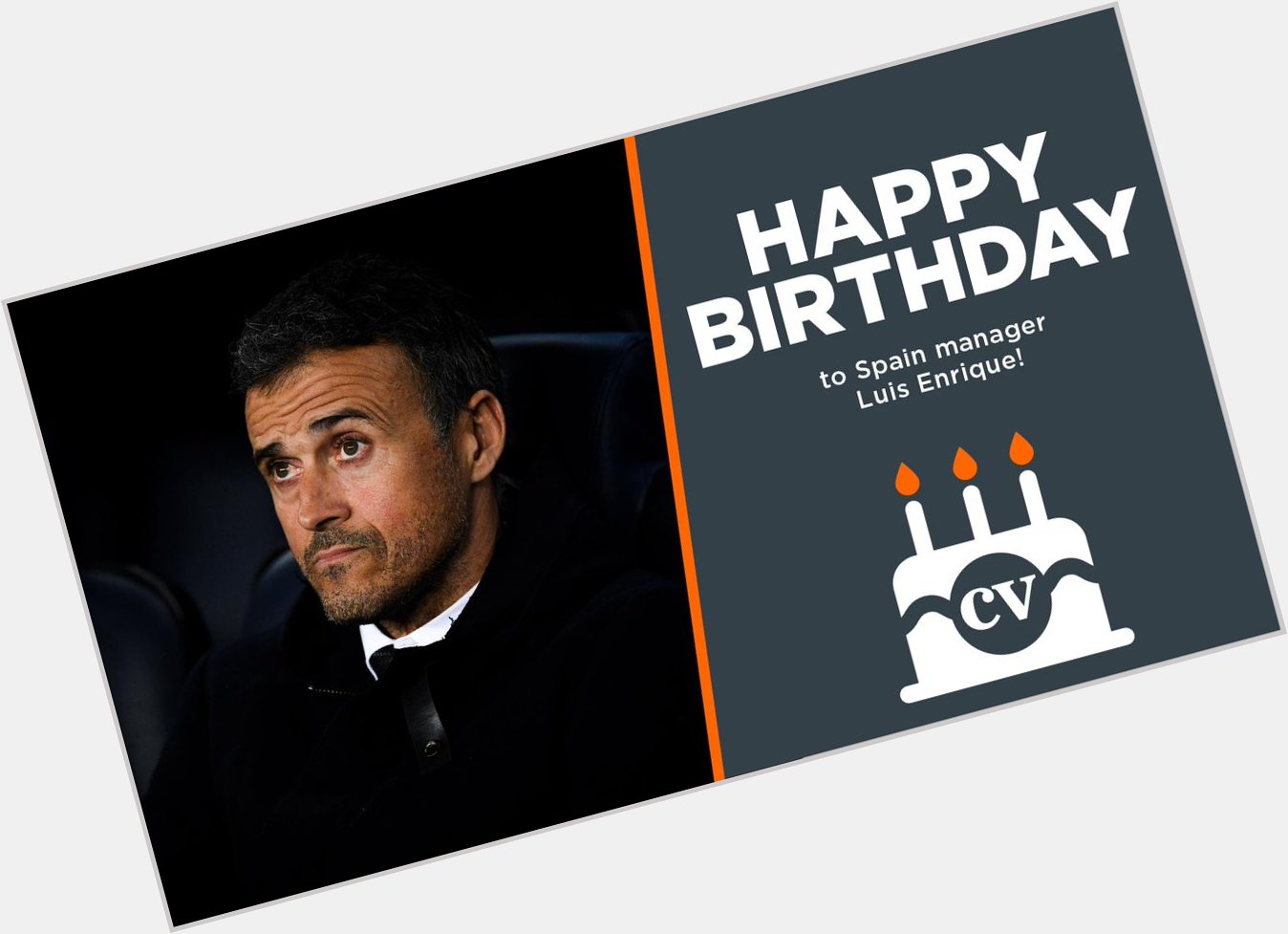  Happy birthday to Spain manager Luis Enrique! 