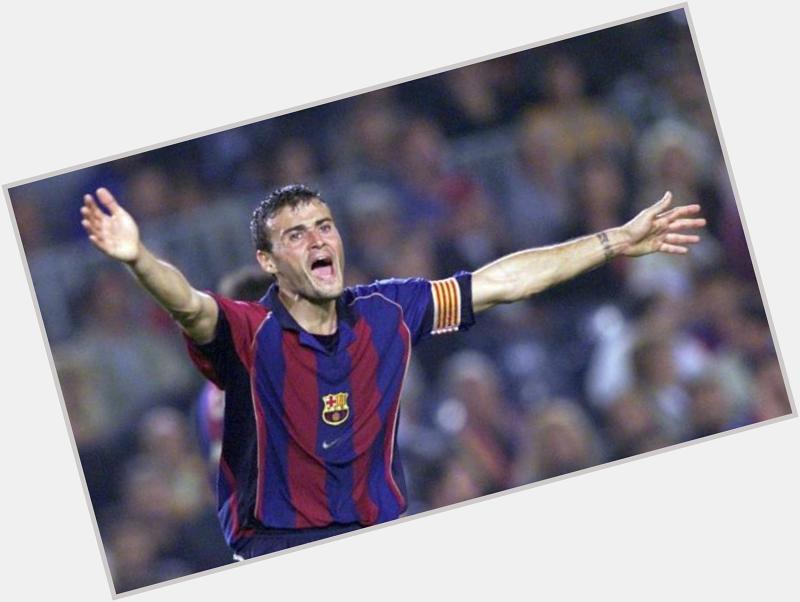 We wish Luis Enrique a very happy 52nd birthday!  Our coach for ever    