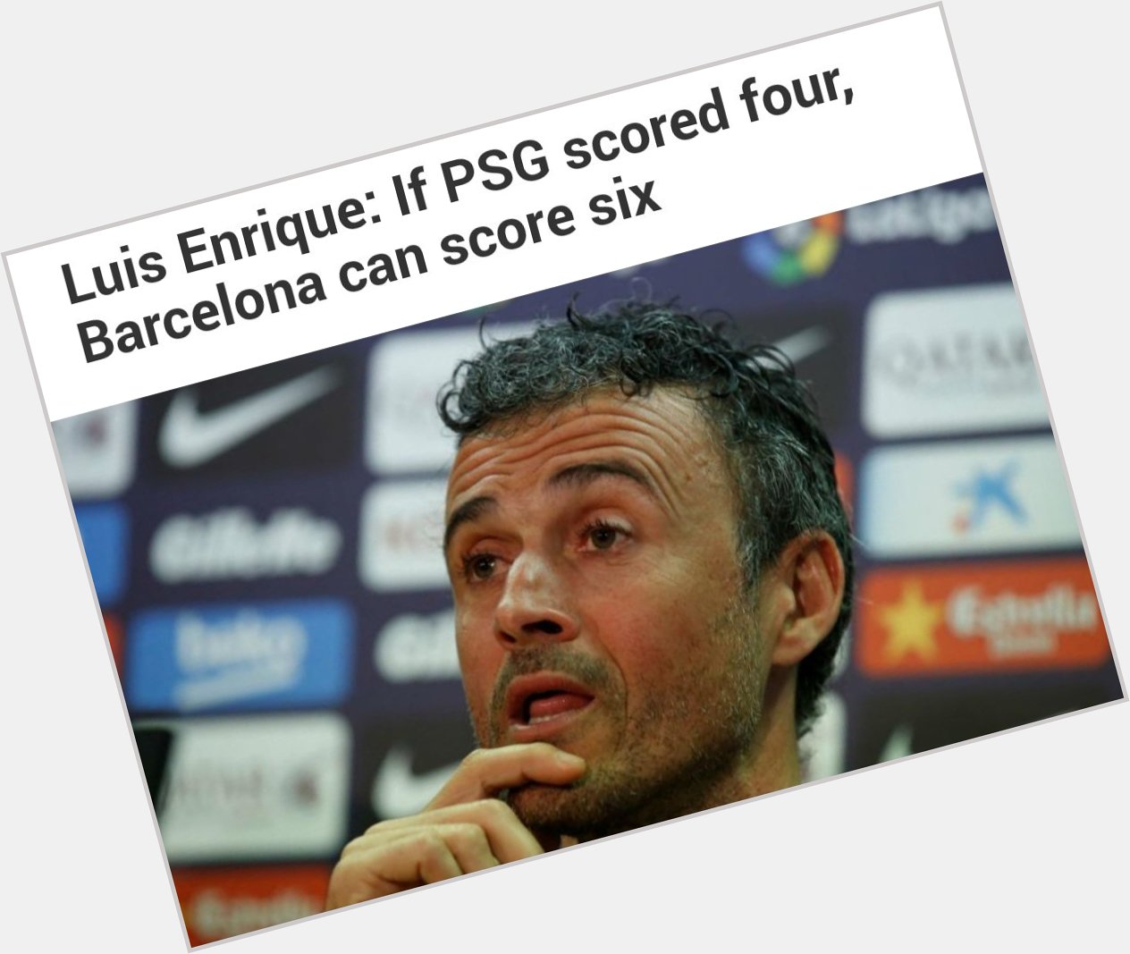The great Luis Enrique turns 53 years old today. Happy birthday, legend!   