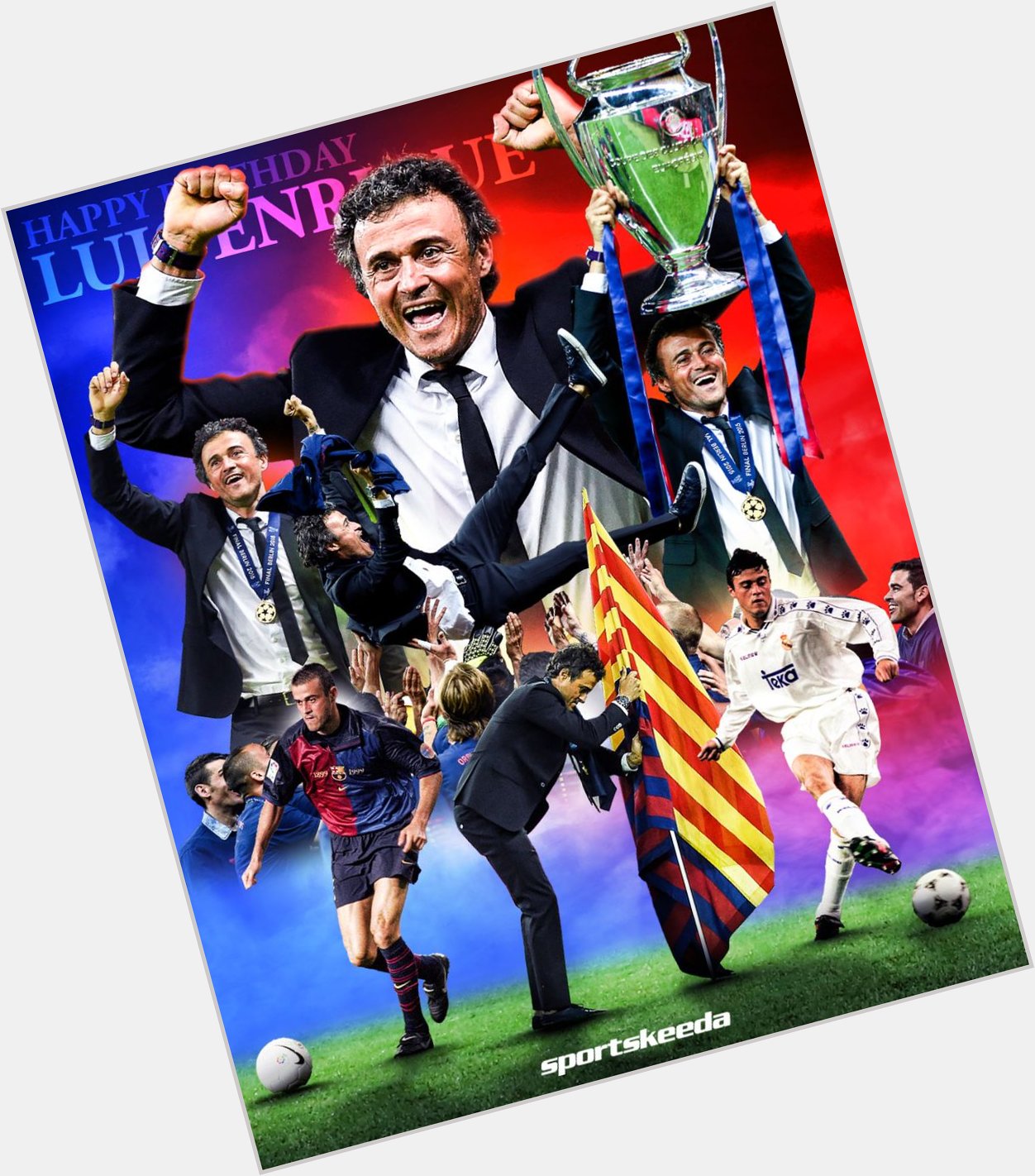 Happy birthday to one of the best coaches in the world, Luis Enrique!      