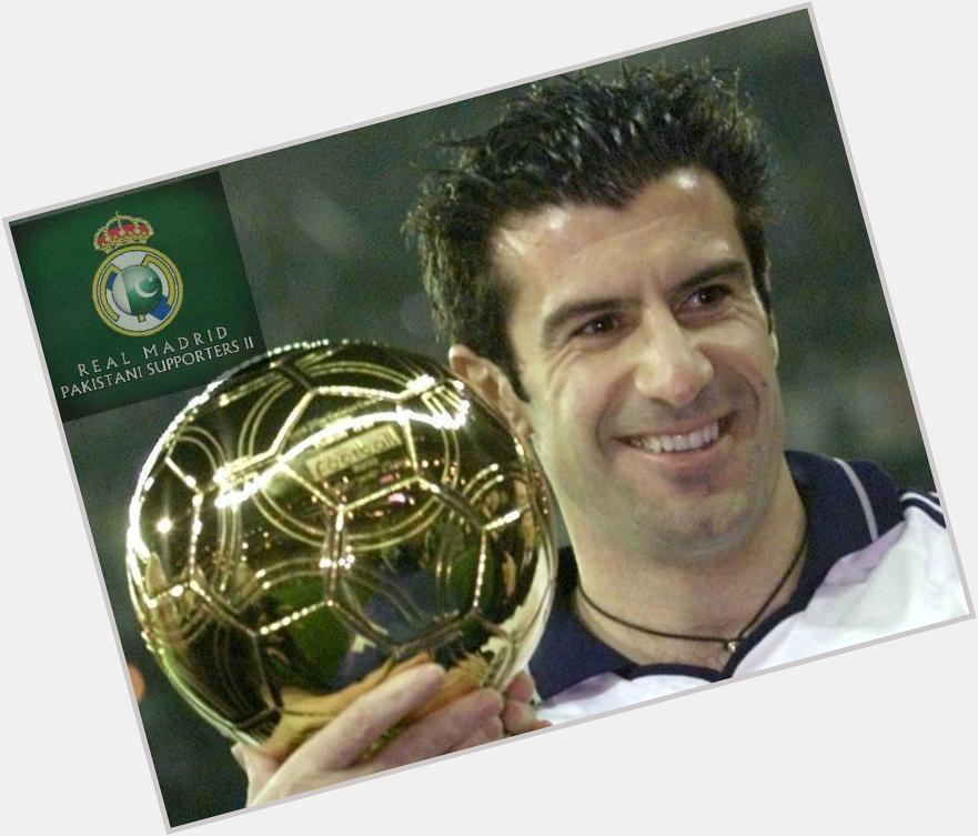 Happy Birthday to former Real Madrid legend Luis Figo who turns 42 today. 