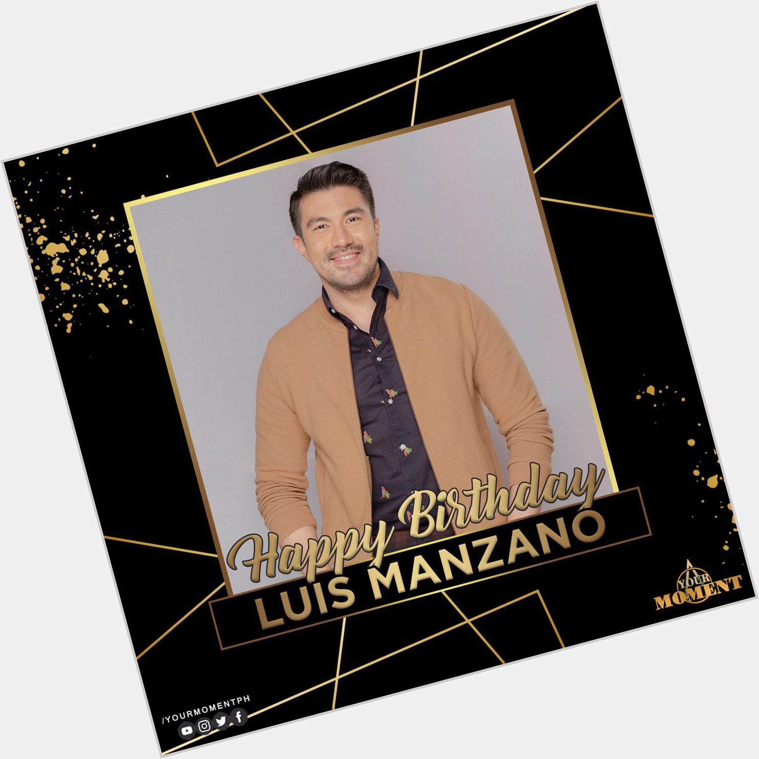 Happy birthday to one of our hosts Luis Manzano! Wishing you an amazing day full of special moments. 