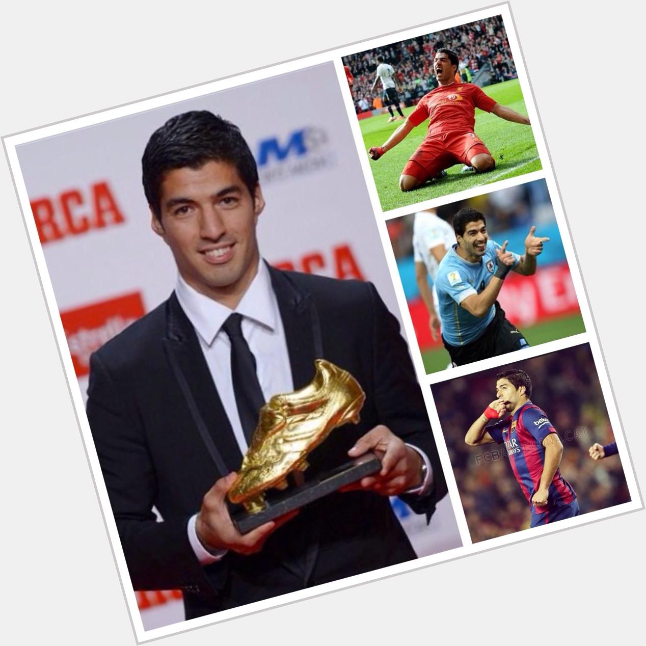 Happy Birthday To My Favorite Player Luis Suarez !!!          