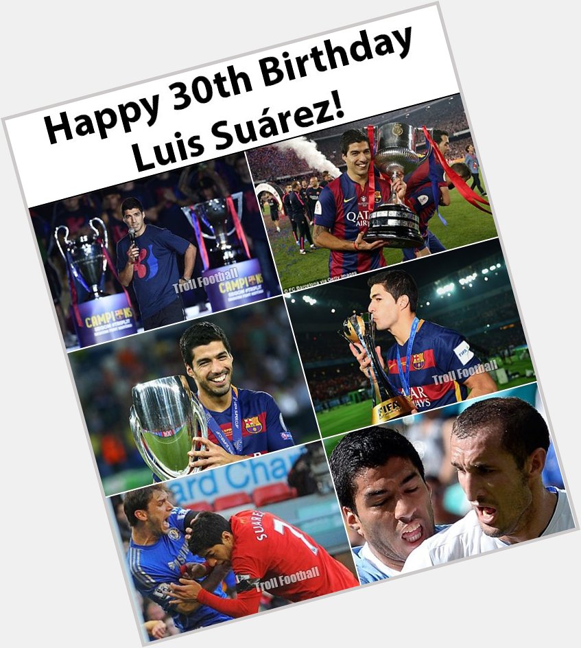 Happy Birthday Luis Suárez 