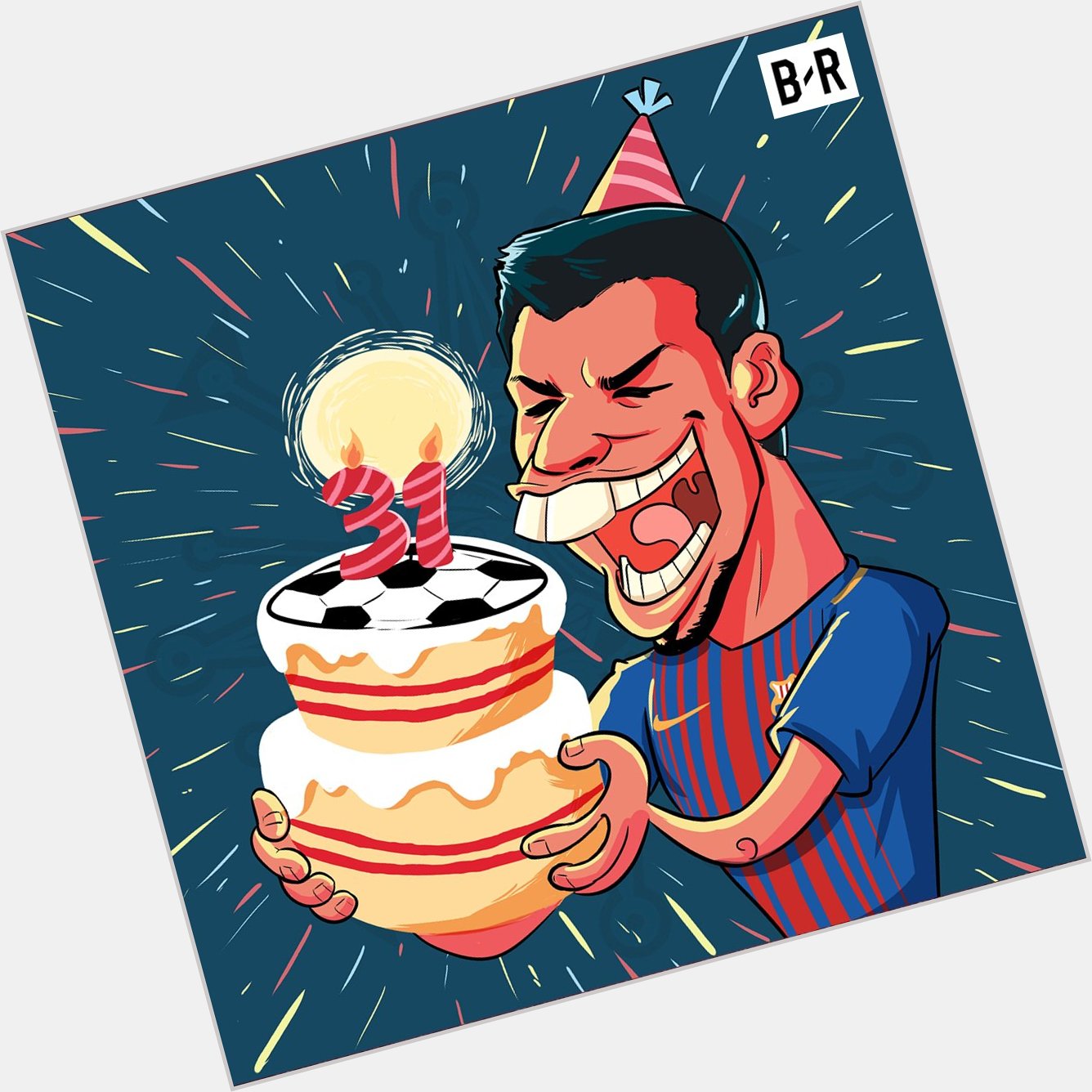 Happy birthday, Luis Suarez! 