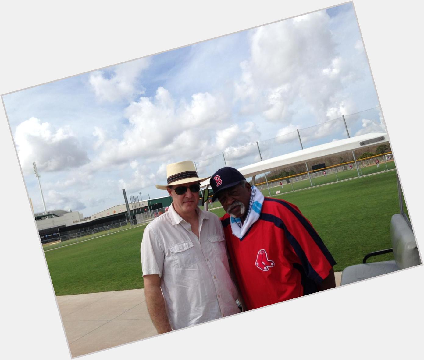 Happy Birthday, Luis Tiant. Heres El Tiante at Spring Training, 2014, still working.

 
