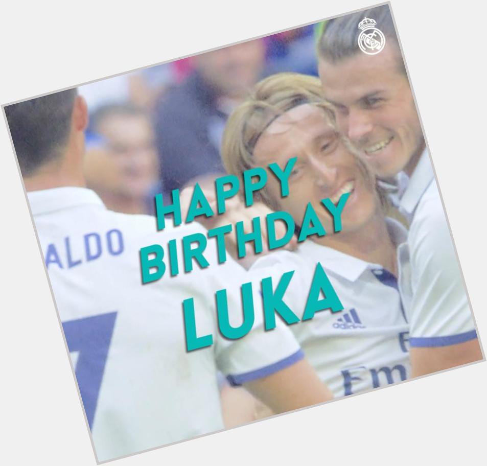  Happy birthday Luka Modric    