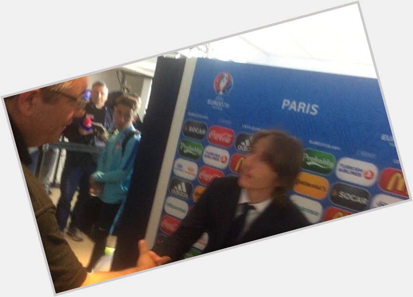 Happy 33rd Birthday to the best Player at The World Cup, Luka Modric, have a great day my friend 