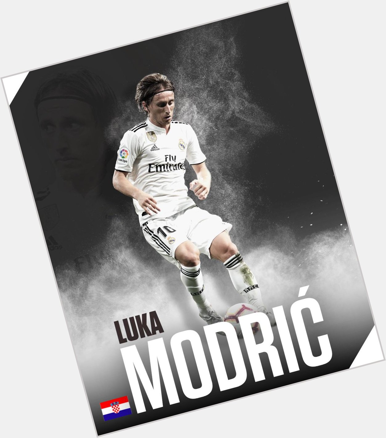 Happy Birthday to Real Madrid\s midfield maestro Luka Modri .   