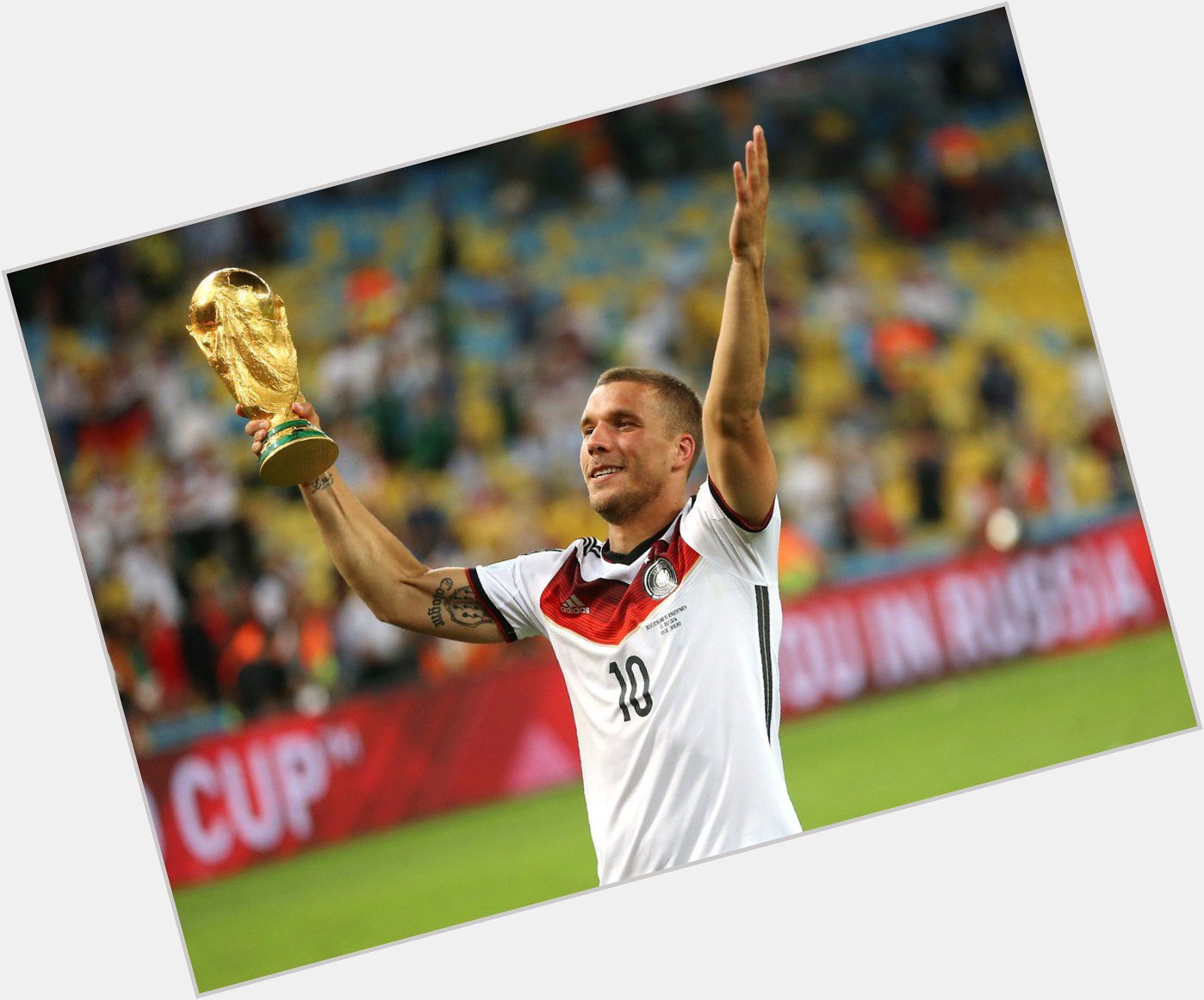 4th June 1985 a star  was born. 

Happy Birthday Lukas Podolski - 2014 Word Cup Winner. 