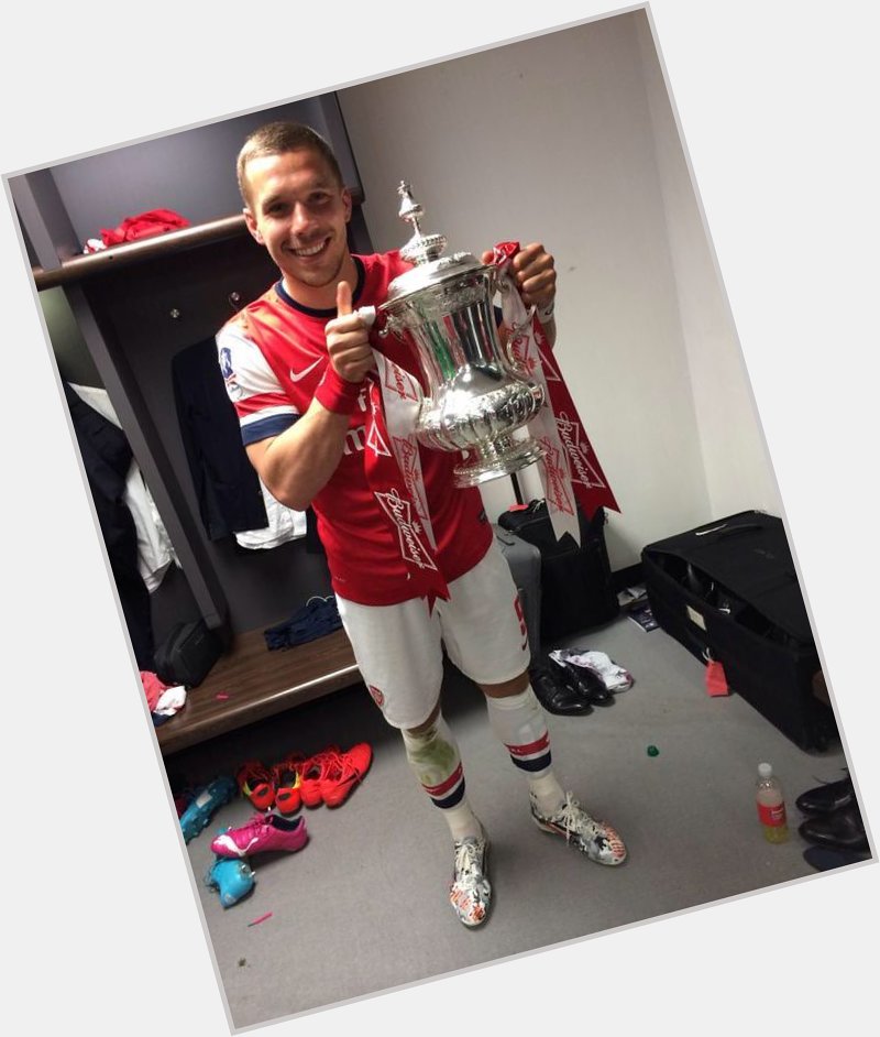   Happy Birthday Lukas Podolski. Hammer of a left foot and a great Character  