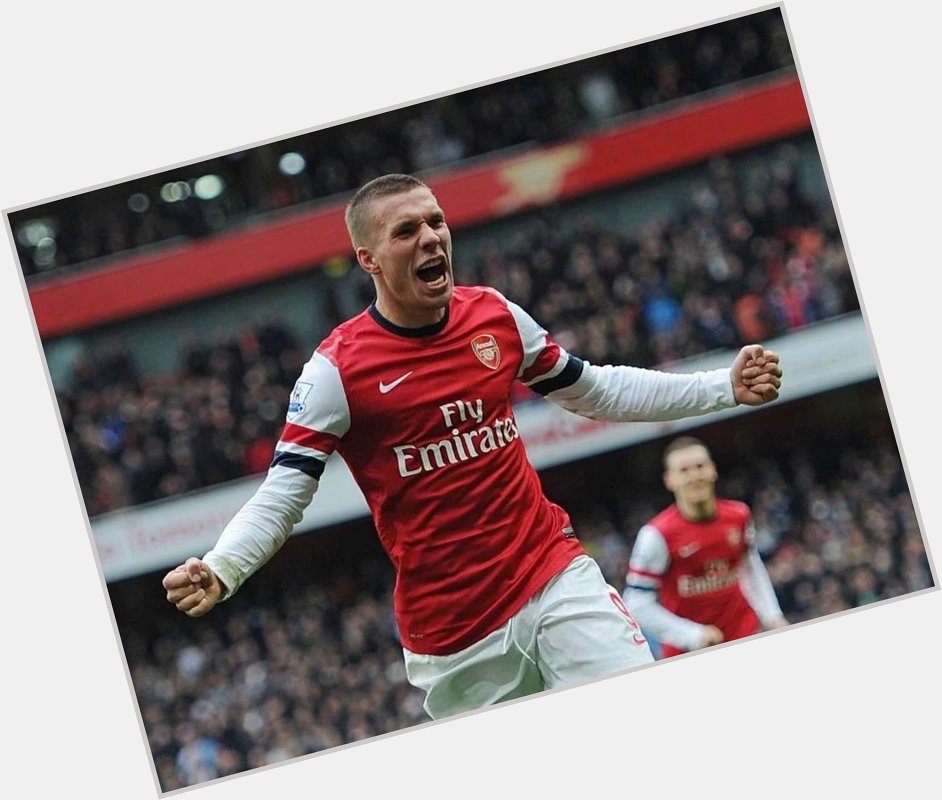 Happy birthday to Former Gunner Lukas Podolski 