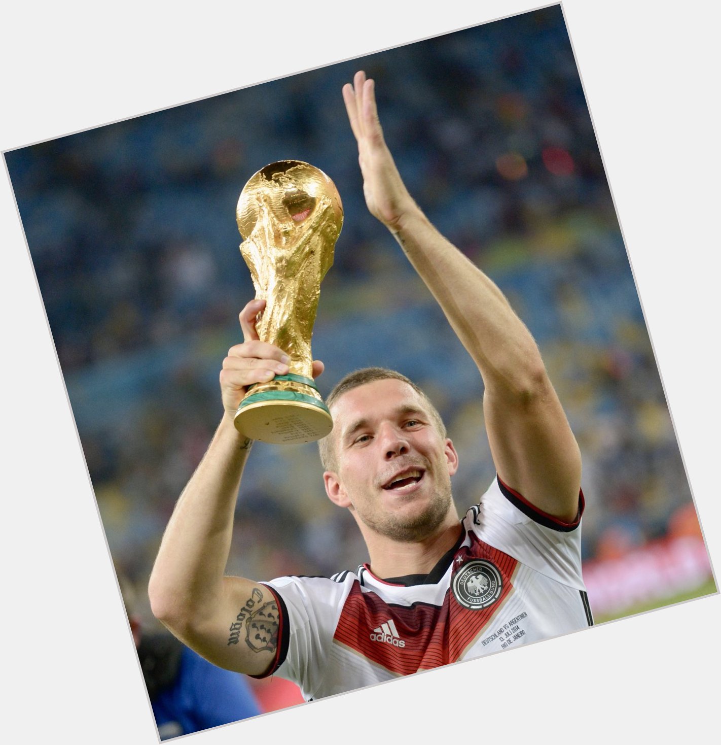 Happy birthday to the 2006 World Cups Best Young Player, Lukas Podolski  : Bob Thomas/Popperfoto (Getty Images) 