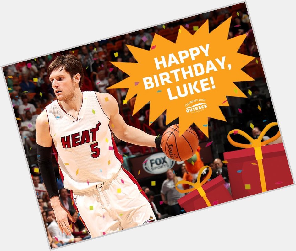 Join us in wishing Luke Babbitt a Happy Birthday! 