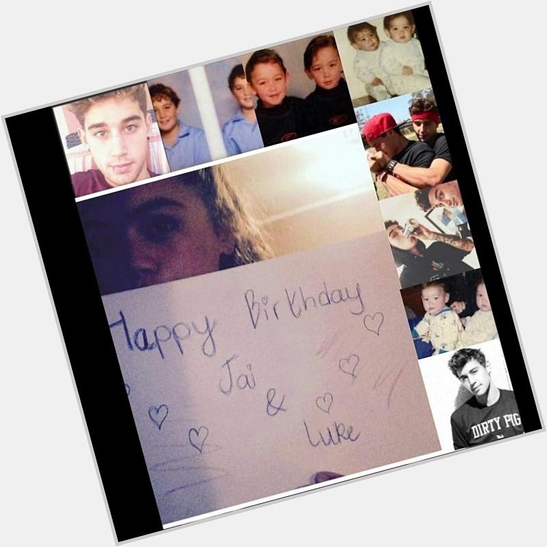 I would love to send a big fat happy birthday to my favourite twin jai and Luke   love yous 