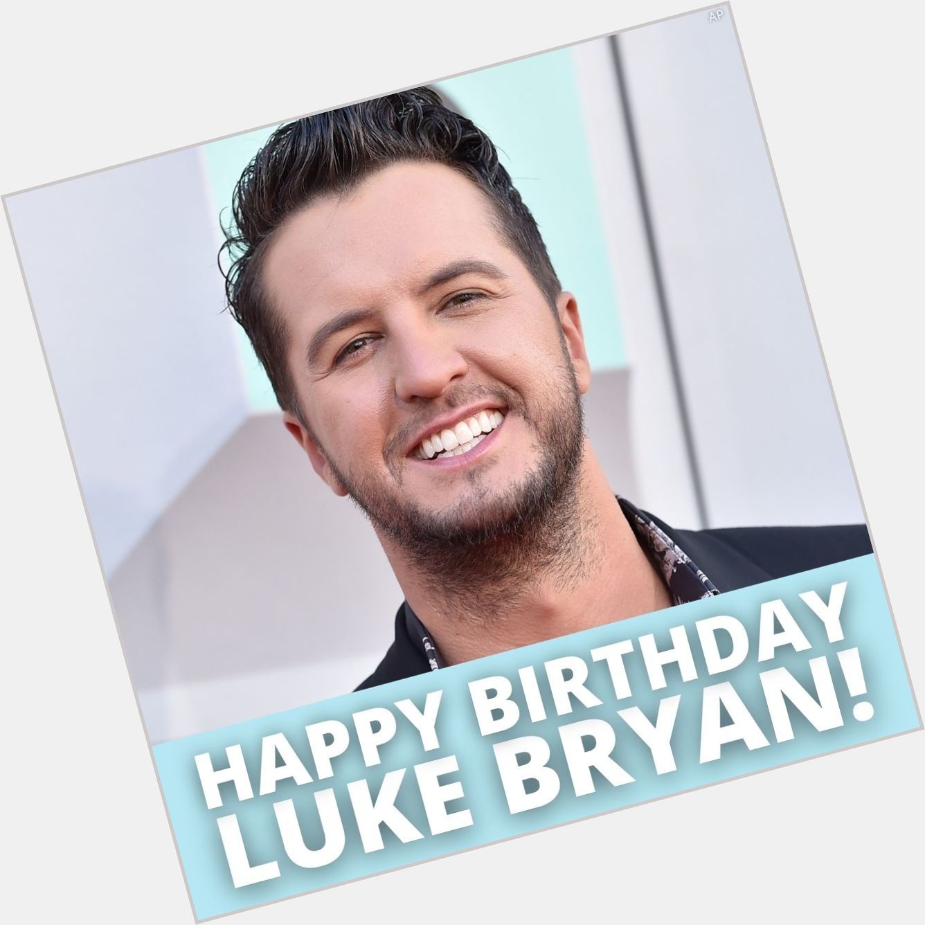 HAPPY BIRTHDAY! Luke Bryan turns 45 today. 