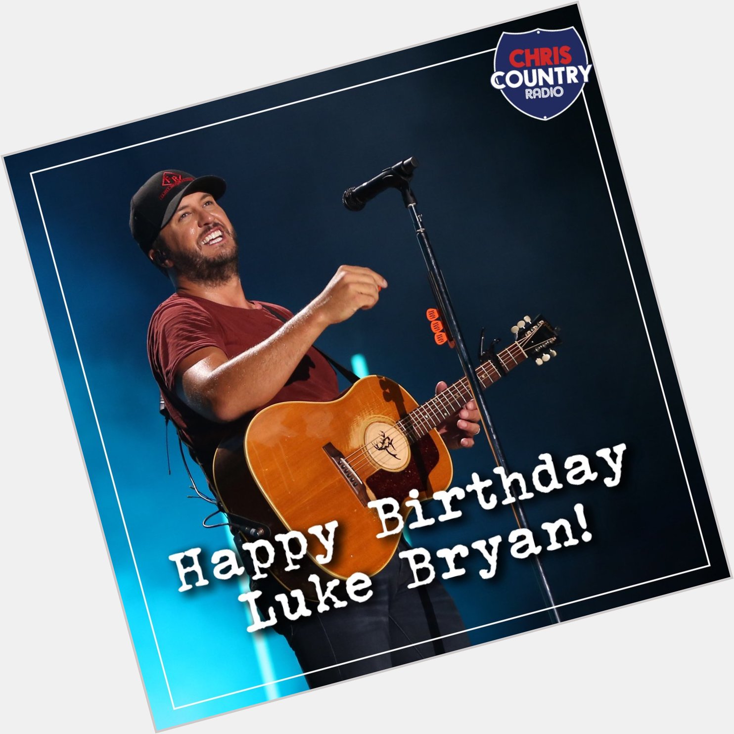 Happy Birthday !!

We ll play two Luke Bryan tracks every hour this weekend on Chris Country 