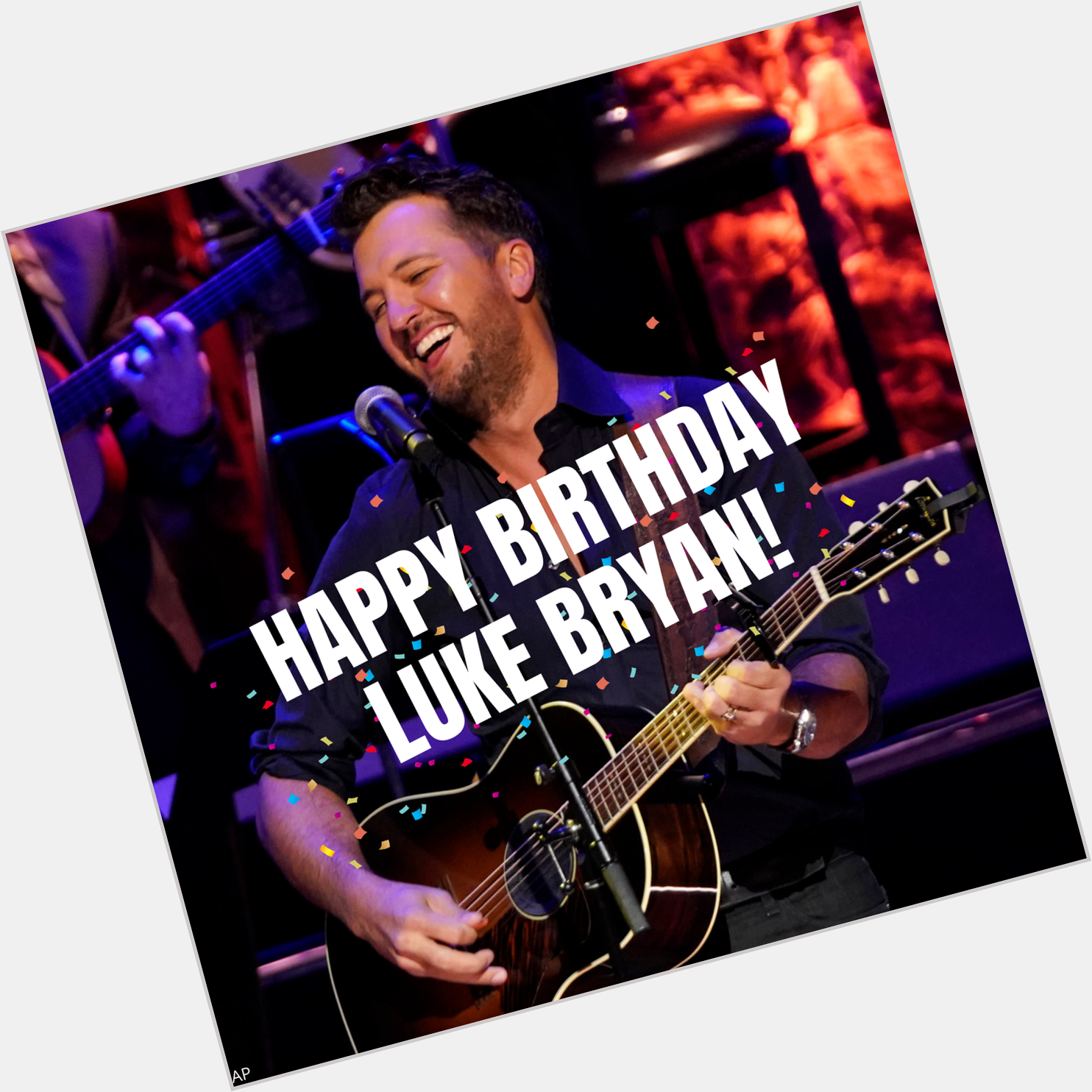 Happy birthday, Luke Bryan! The country star turns 44 today! 