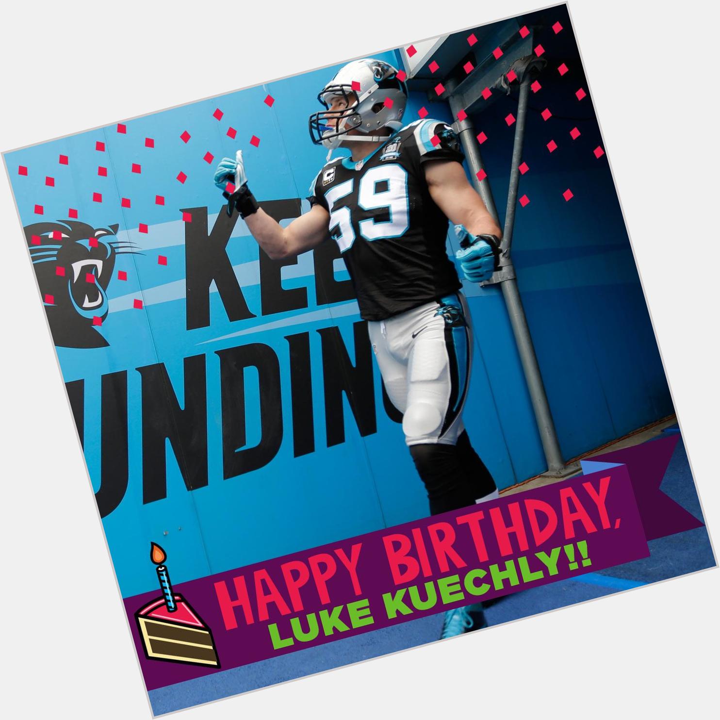 Luke Kuechly can eat a dick today and every day. Happy Birthday to LB  