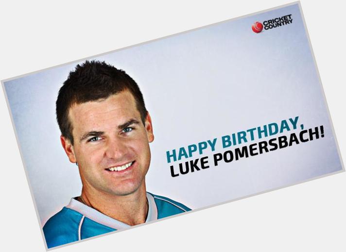 Happy Birthday, Luke Pomersbach  
