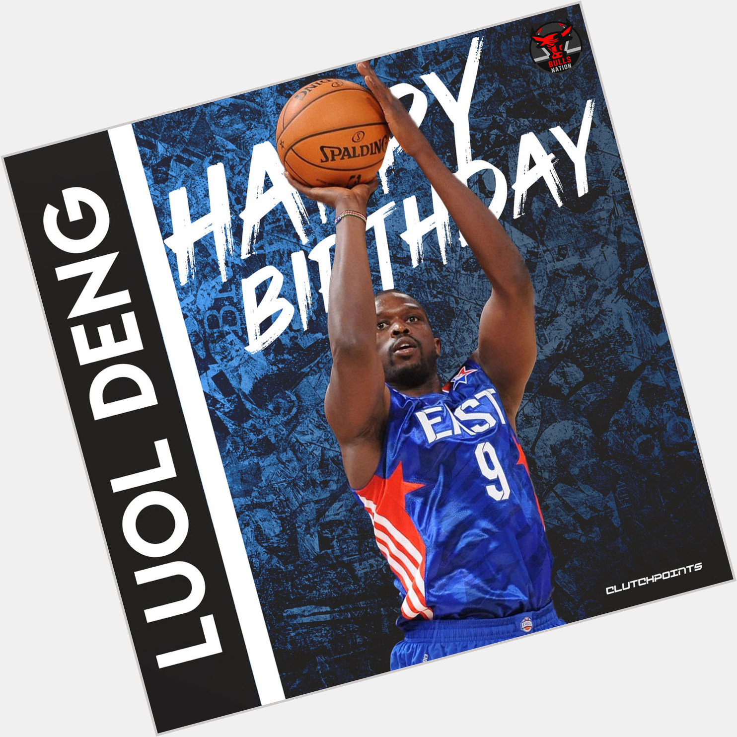 Bulls Nation, let\s all wish Luol Deng a very Happy 37th Birthday  