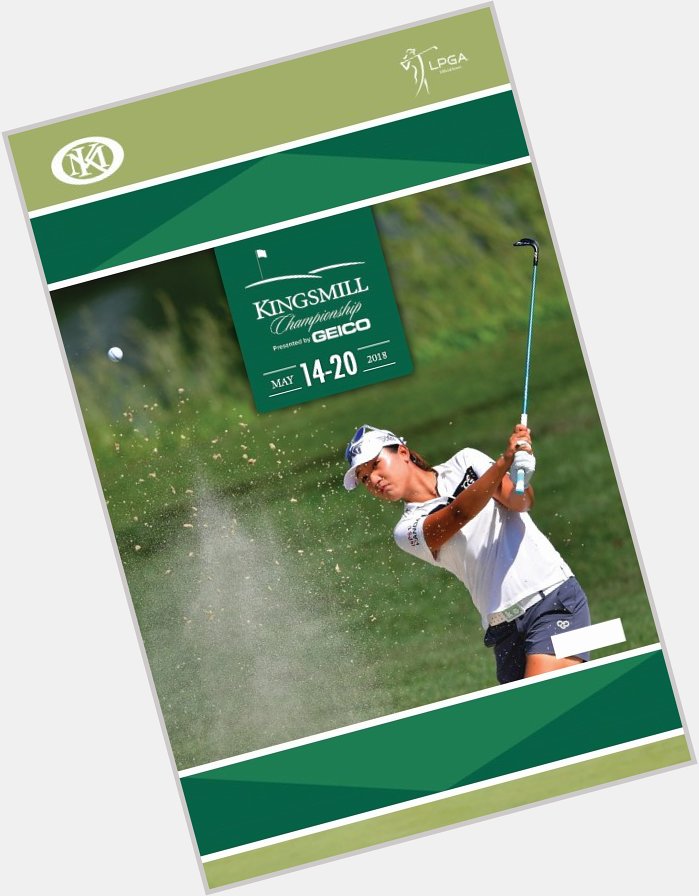 Happy Birthday Lydia Ko! Lydia is featured on our tickets this year! 