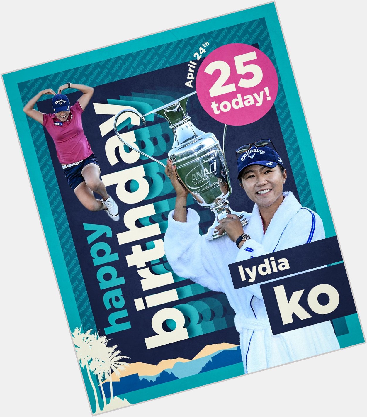 Happy Birthday to our former champion Lydia Ko!  