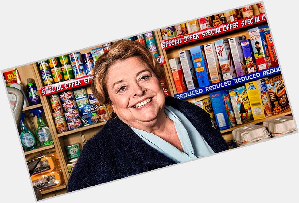 Happy birthday to the wonderful Nurse Gladys, Lynda Baron.  