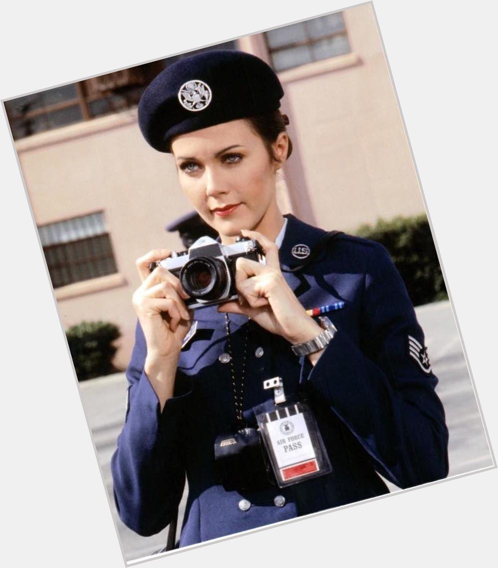 Happy 64th Birthday to today\s über-cool celebrity with an über-cool camera: LYNDA CARTER  