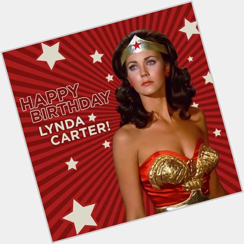 Happy birthday to the lovely Lynda Carter!!!!!!! 