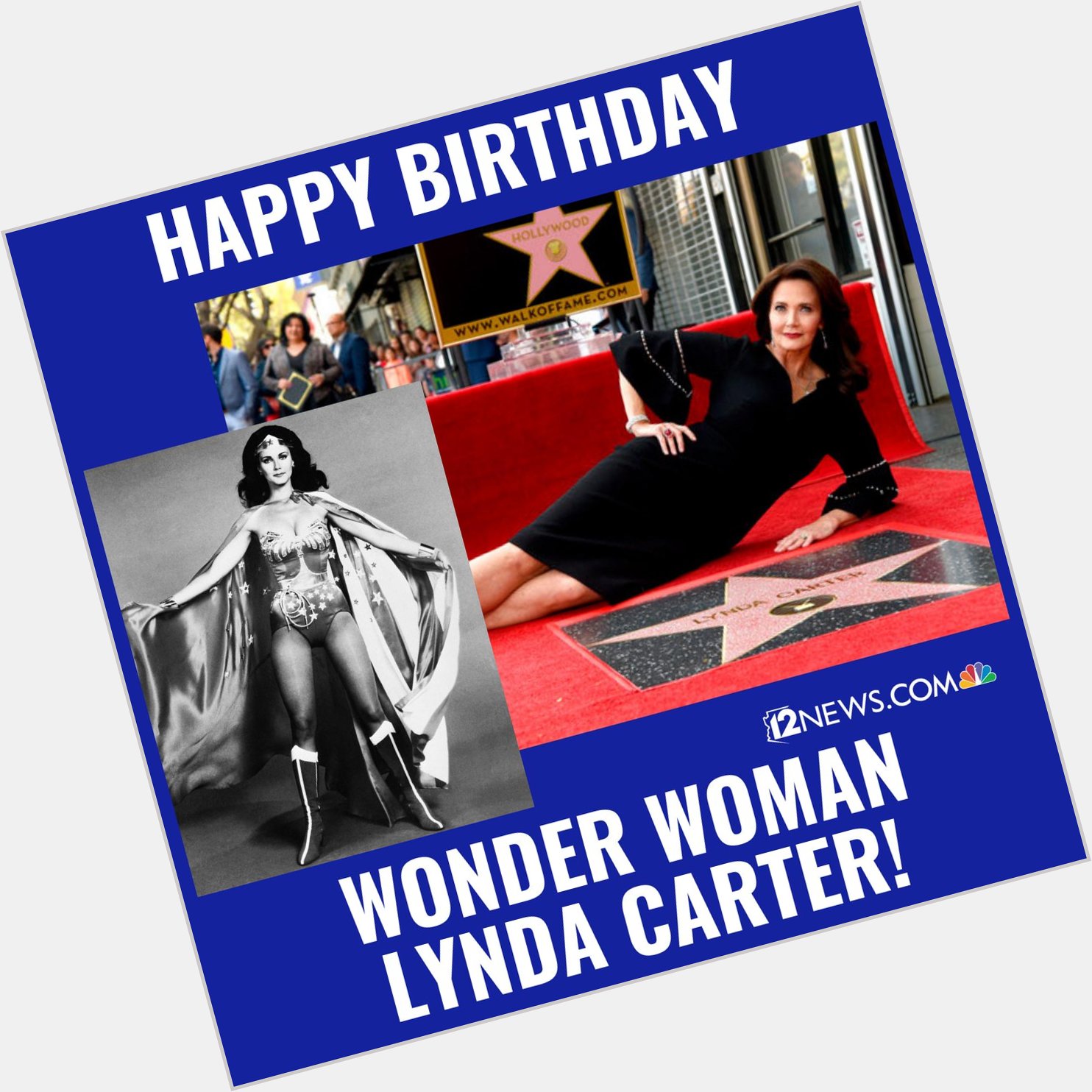 Happy birthday to Lynda Carter! She was born in Phoenix 