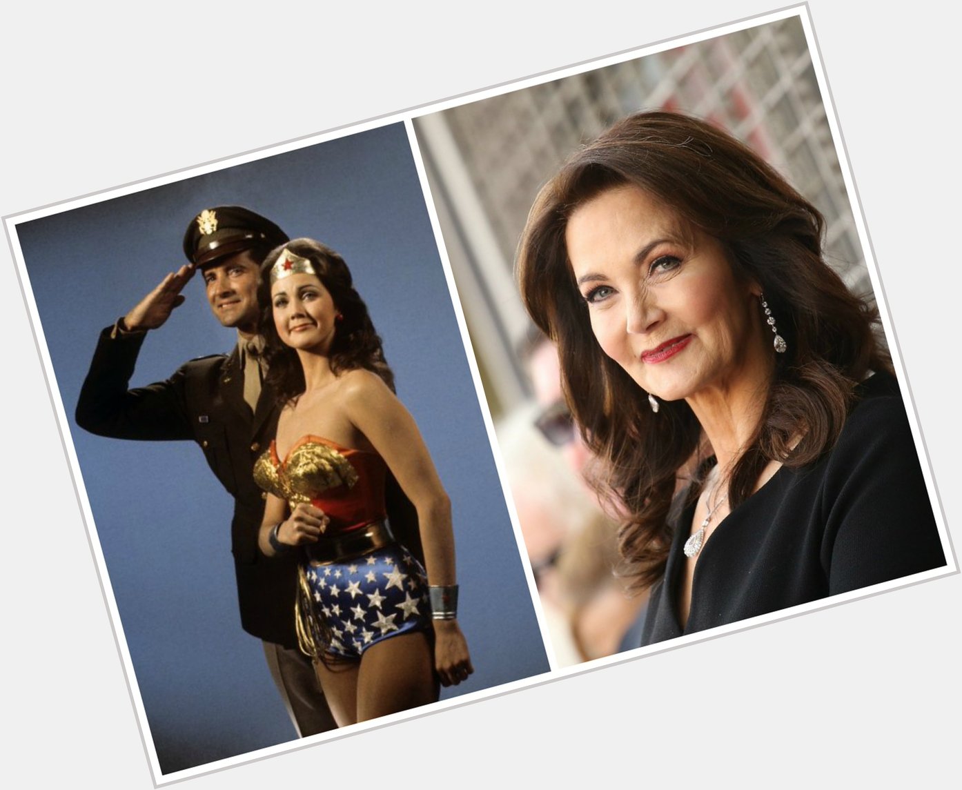 BIG Happy Birthday Salute to the Ageless Beauty and forever Lynda Carter!! Born this day, 1951. 