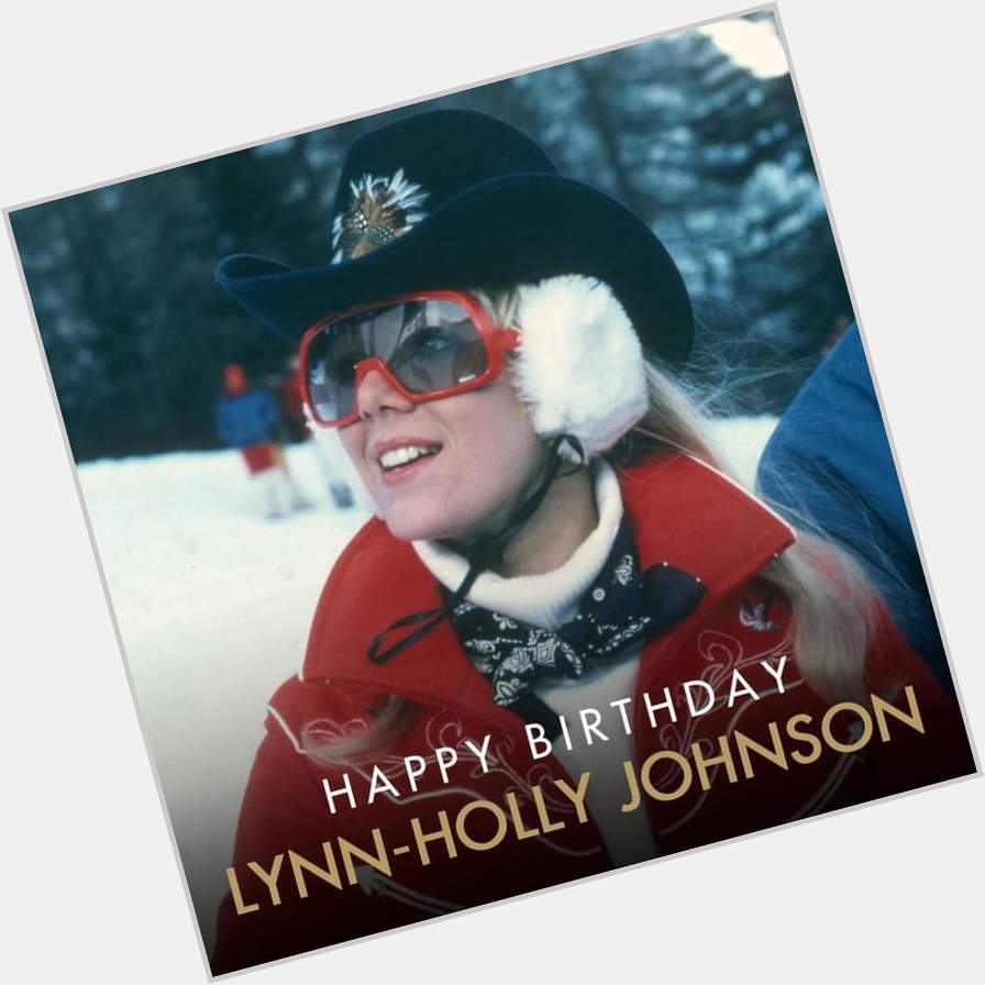 Happy Birthday to retired actress & figure skater Lynn-Holly Johnson! 