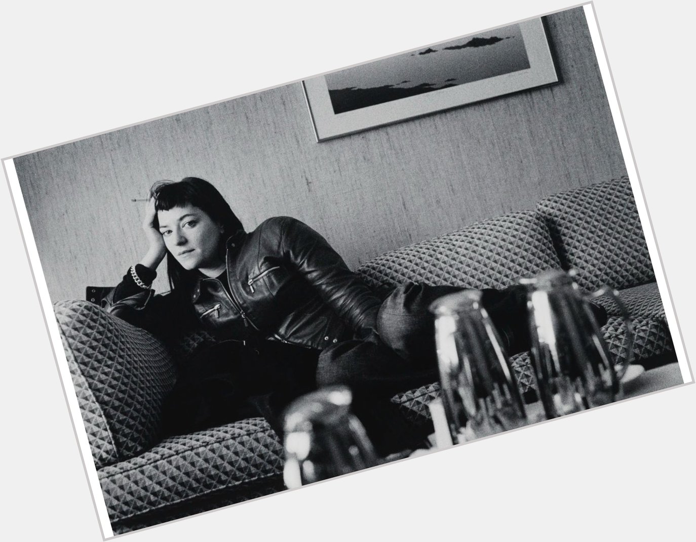 Happy Birthday, Lynne Ramsay! Photo by Piet Goethals, 2000. 