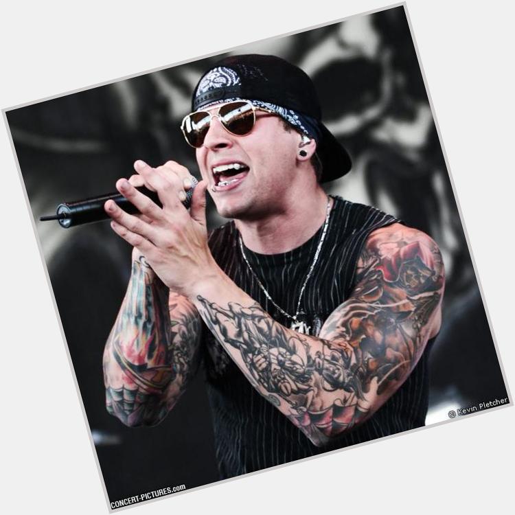 " Happy Birthday to M. Shadows of  dont forget to wish your bf a happy bday