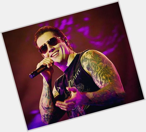 Happy Birthday M. Shadows! Handsome man with beautiful smile and great voice. Best wishes. 