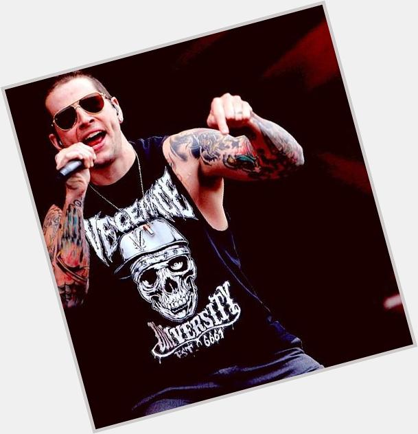 Happy birthday M.Shadows! the fucking best! A7x foREVer !     
