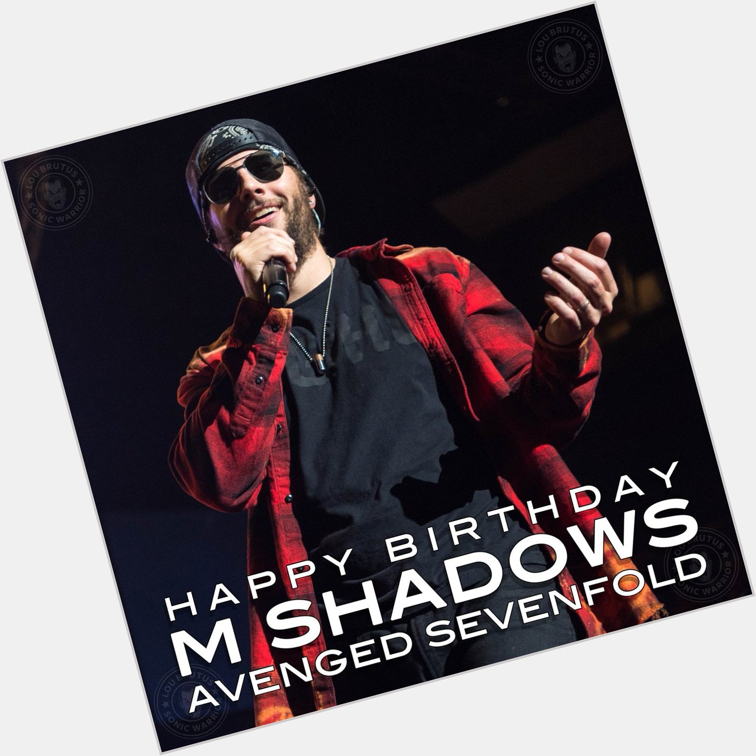 HBD M! Happy Birthday to M Shadows of Avenged Sevenfold!   