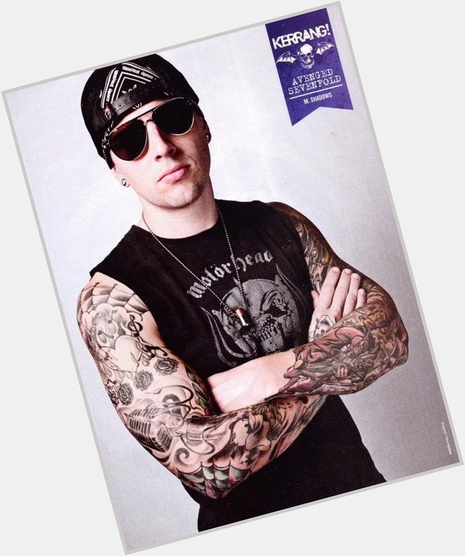Before I forget! This man s birthday is today!! Happy Birthday M.Shadows of Avenged Sevenfold!    