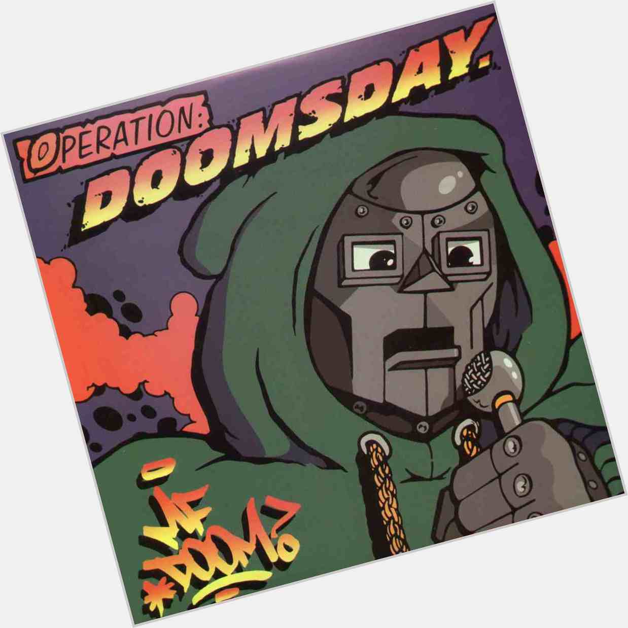 Happy Birthday to the Greatest MC EVER MF DOOM! Yes today is on the Def Star. Join Us 9 -11pm EST ALL DOOM! 