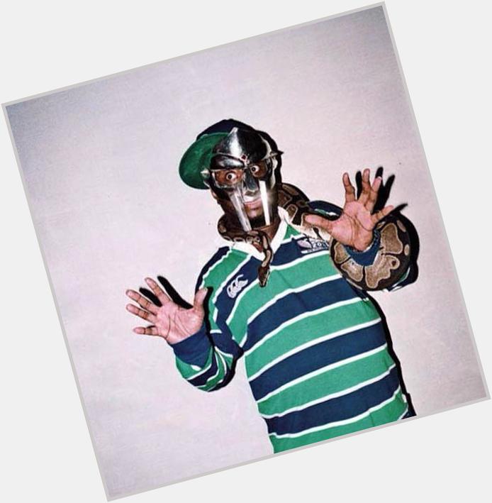 Happy Birthday to MF DOOM , thank you for bringing something different to Hip Hop. 