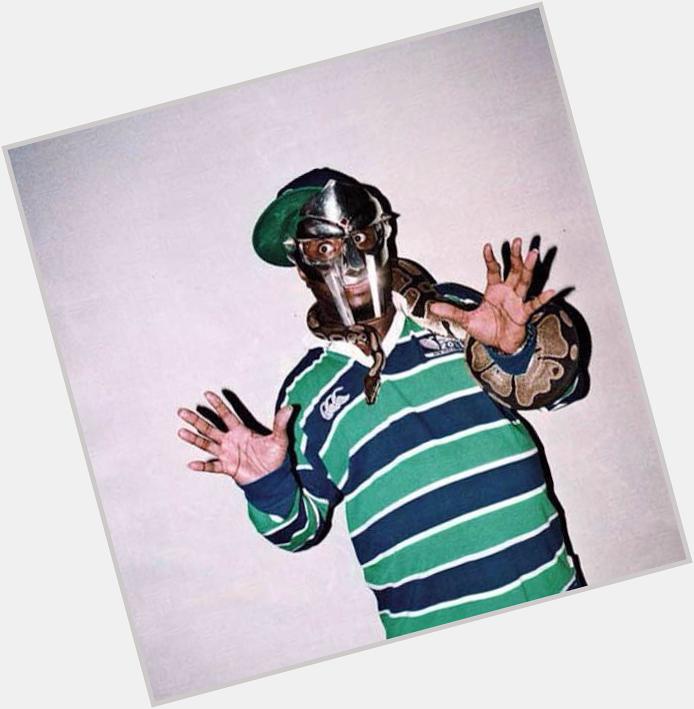 Happy birthday to the legend MF DOOM, the best emcee with the biggest chain ya never heard 